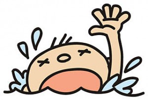 落ちた人